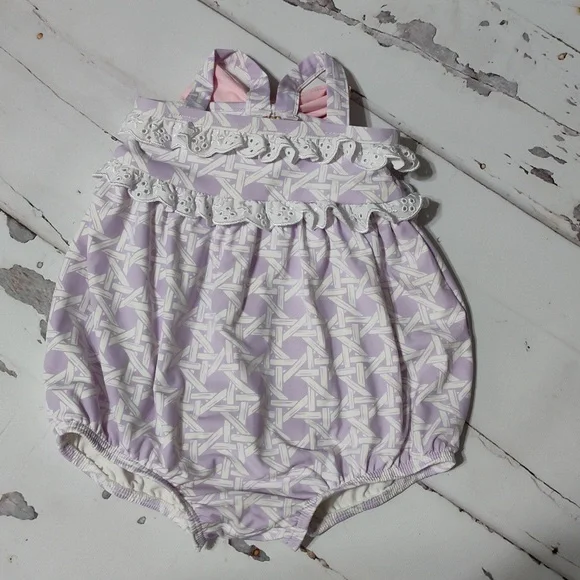 St. Bart's Bubble Bathing Suit the Beaufort bonnet company 0/6m - Picture 4 of 5